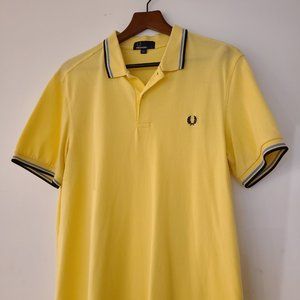 Yellow Fred Perry Polo